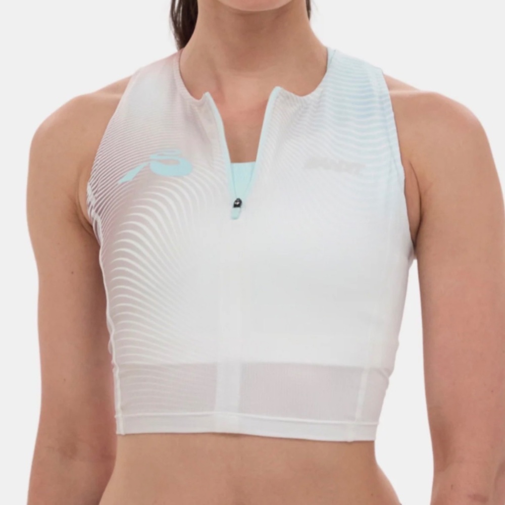 Bandit Running Ares Zip Front Race Crop